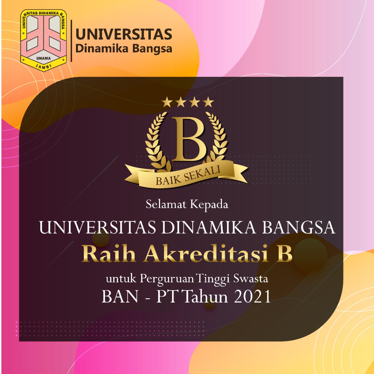 Logo Universitas Dinamika Bangsa